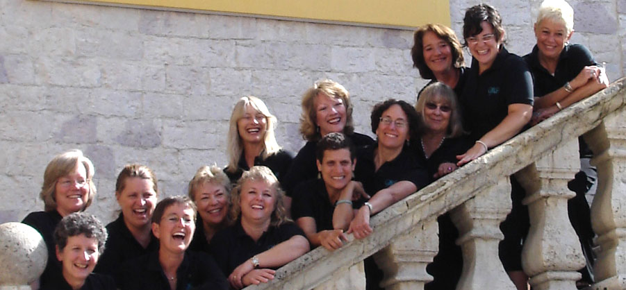 Santa Fe Women's Ensemble at the Papal Basilica of St. Francis of Assisi, Assisi, Italy